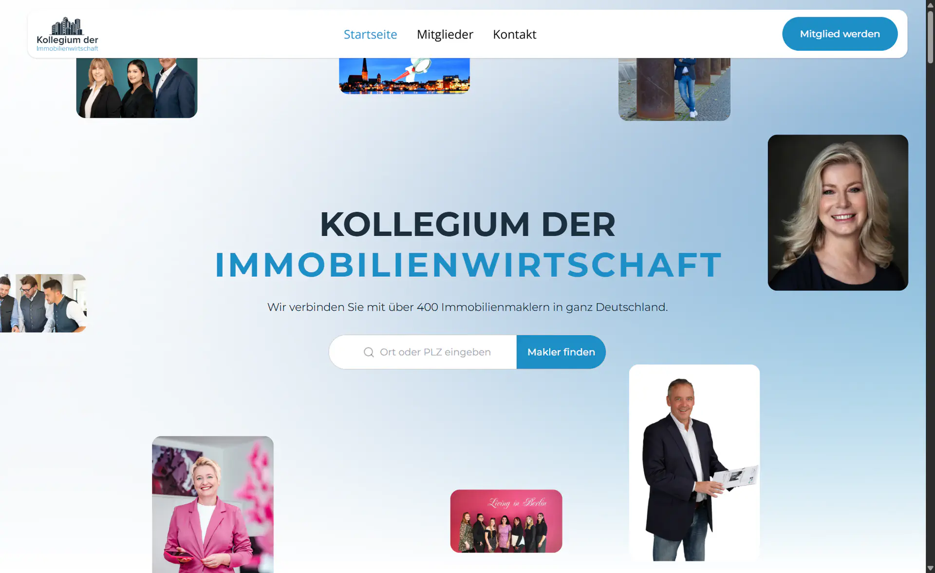 Startseite von immobilien-netzwerk.eu
